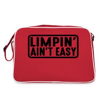 Limpin' Ain't Easy 23 - Retro Bag - red/white - Back