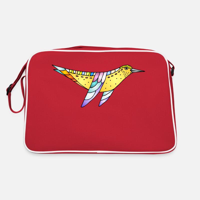Oiseau Sac Retro