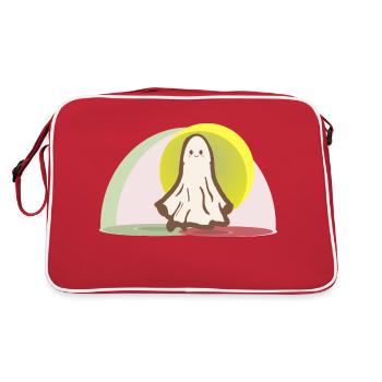 Anime Geist I'm Starlight - Retro Tasche - Rot/Weiß - Hinten