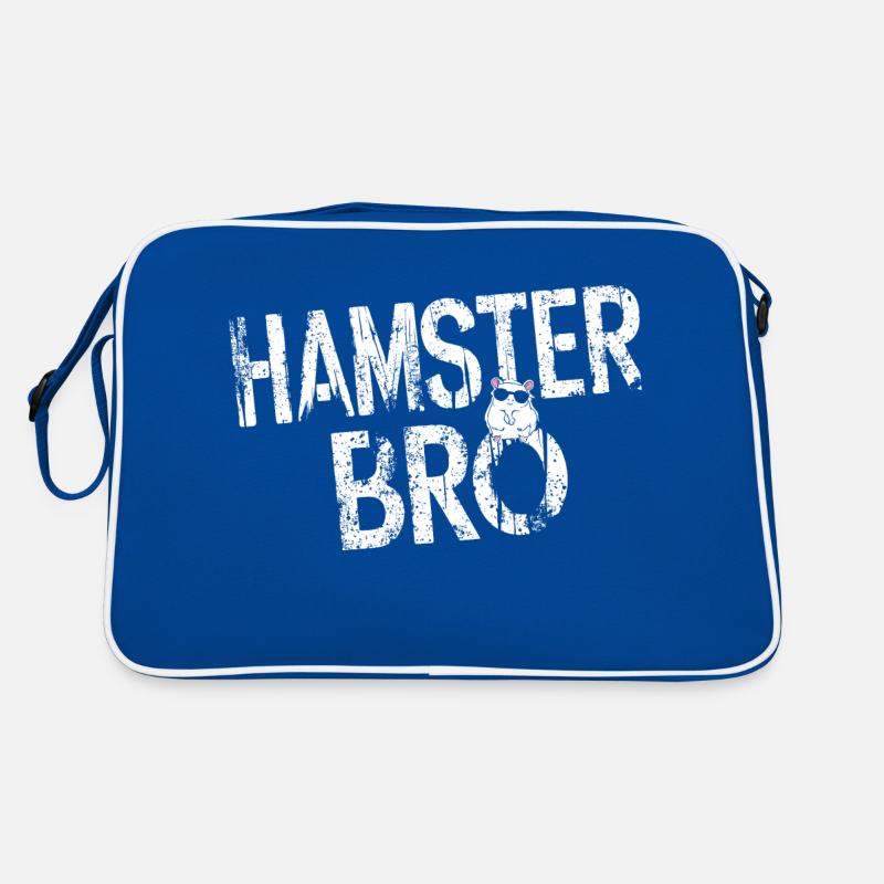 Fun design for hamster lovers Retro Bag