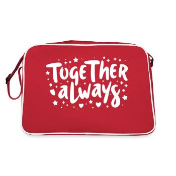Ensemble toujours - Sac Retro - rouge/blanc - Dos