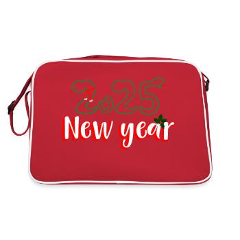 Nouvel An Serpent - Sac Retro - rouge/blanc - Dos