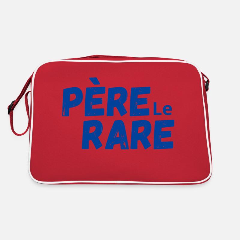 Seltene Perle Papa - Papa Geschenkidee Retro Tasche