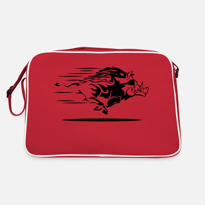 Wild boar sunglasses Retro Bag