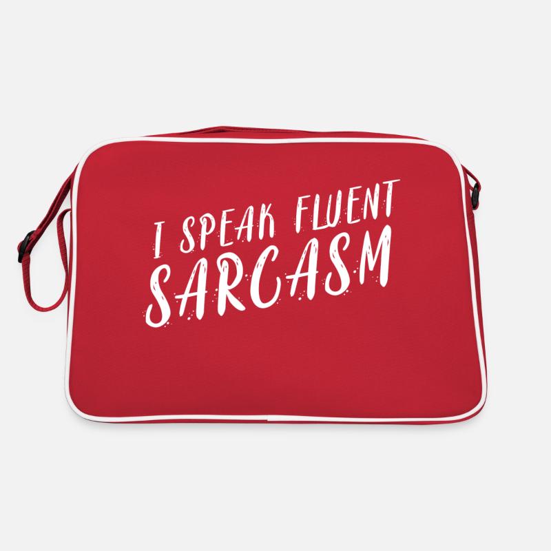 Je parle le sarcasme Sac Retro
