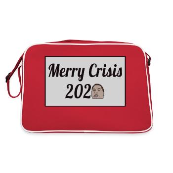 Merry Crisis 2020 - Retro Bag - red/white - Back