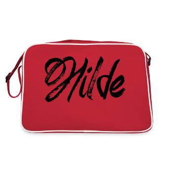 Hilde - Sac Retro - rouge/blanc - Dos