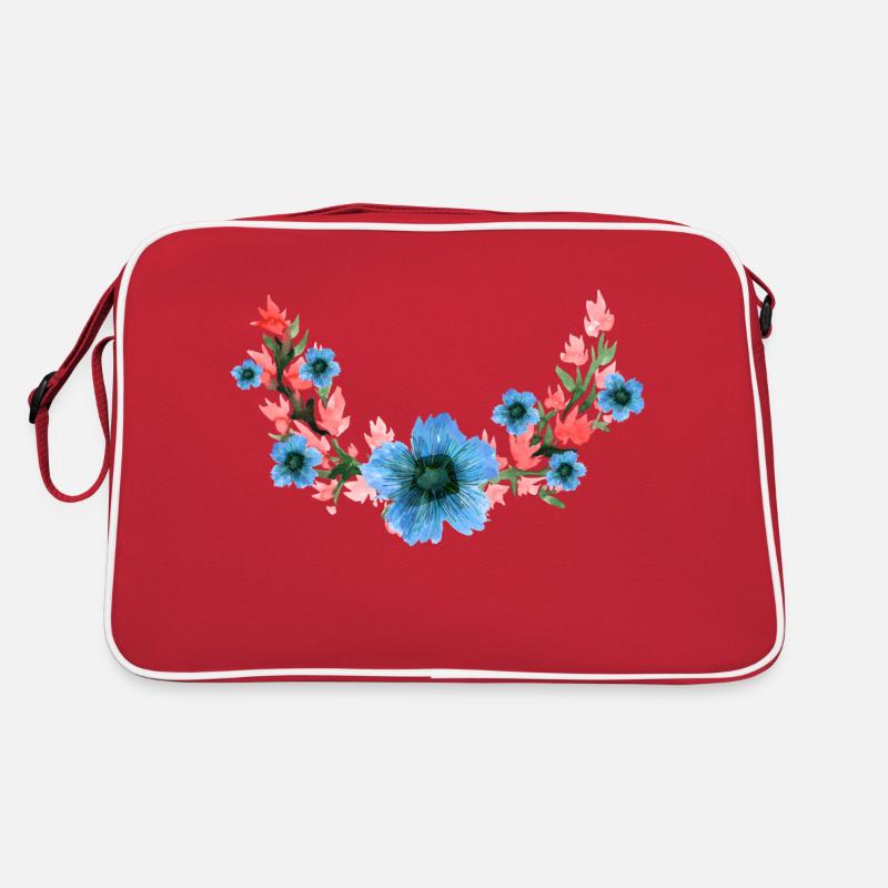 Blume Retro Tasche