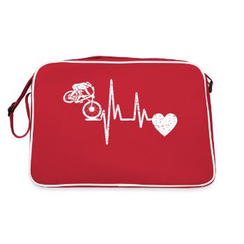 Cyclistes cyclistes Cyclistes - Sac Retro - rouge/blanc - Dos