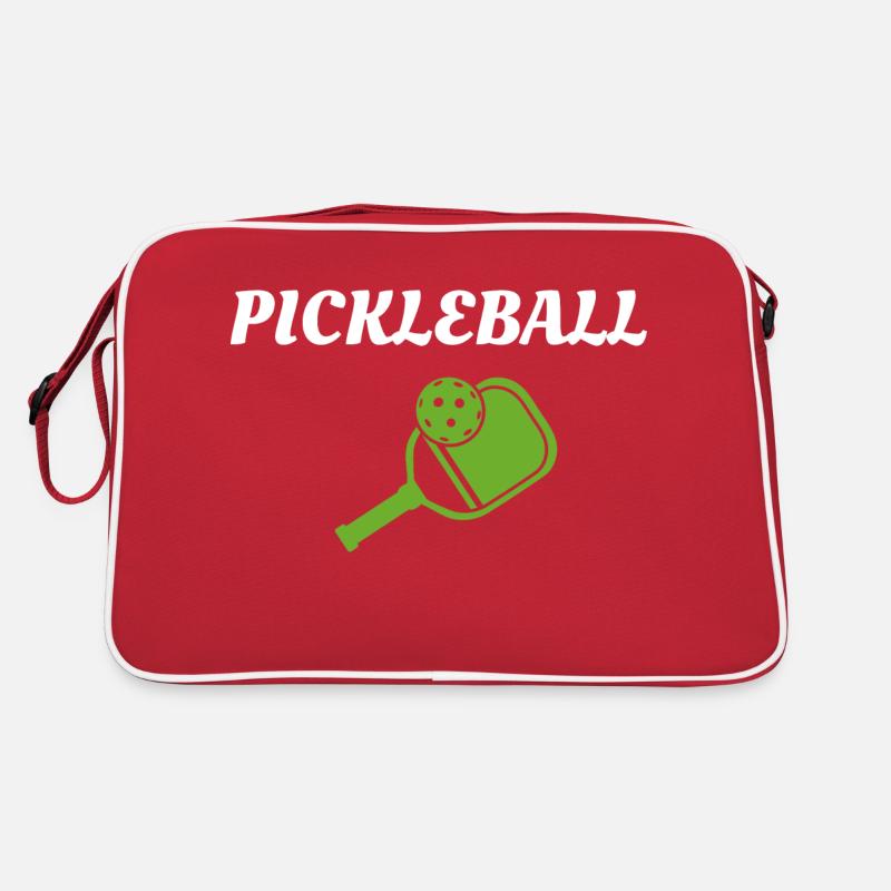 Pickleball is my easter gift - Retro Bag - red/white