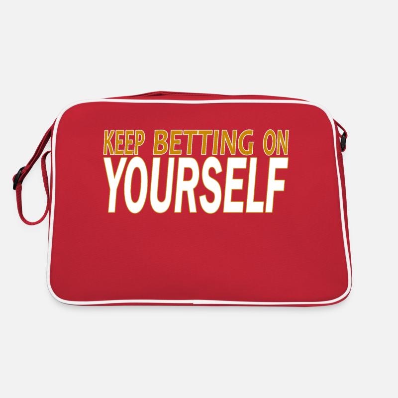 keep betting on yourself Sac Retro