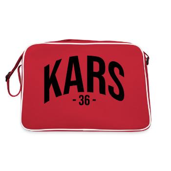 Kars 36 Turquie Turquie Turquie Cadeau Vacances TR Türk - Sac Retro - rouge/blanc - Dos