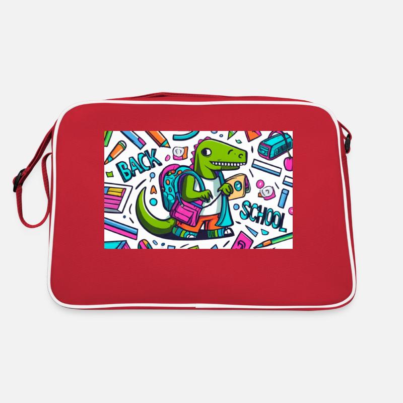 Le retour à l'école Sac Retro