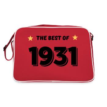 Best of 1931 - Retro Bag - red/white - Back