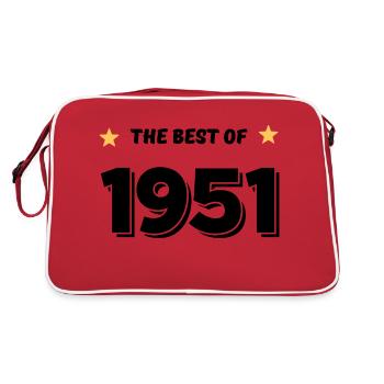 Best of 1951 - Retro Bag - red/white - Back
