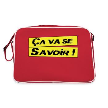 Ca va se savoir - Sac Retro - rouge/blanc - Dos