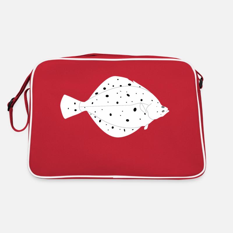 Scholle_vollformat_weiss Retro Tasche