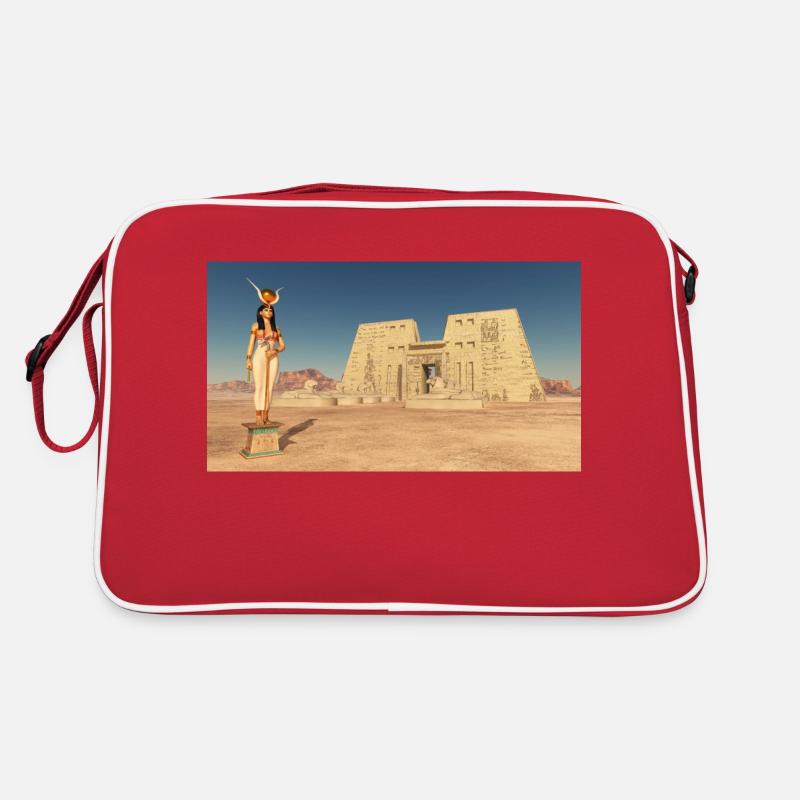 Déesse Hathor et Temple d'Horus à Edfou Sac Retro