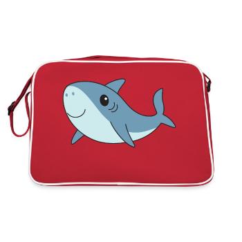 Requins - Sac Retro - rouge/blanc - Dos