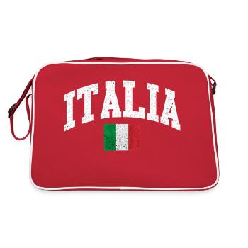 Vintage Italia - Retro Bag - red/white - Back