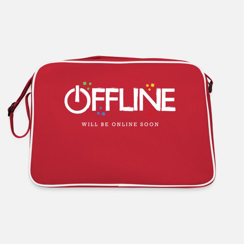 Offline - Retro Bag - red/white