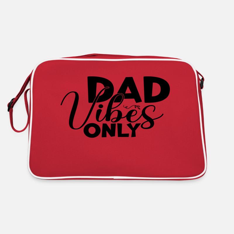 Dad Vibes Only Retro Tasche