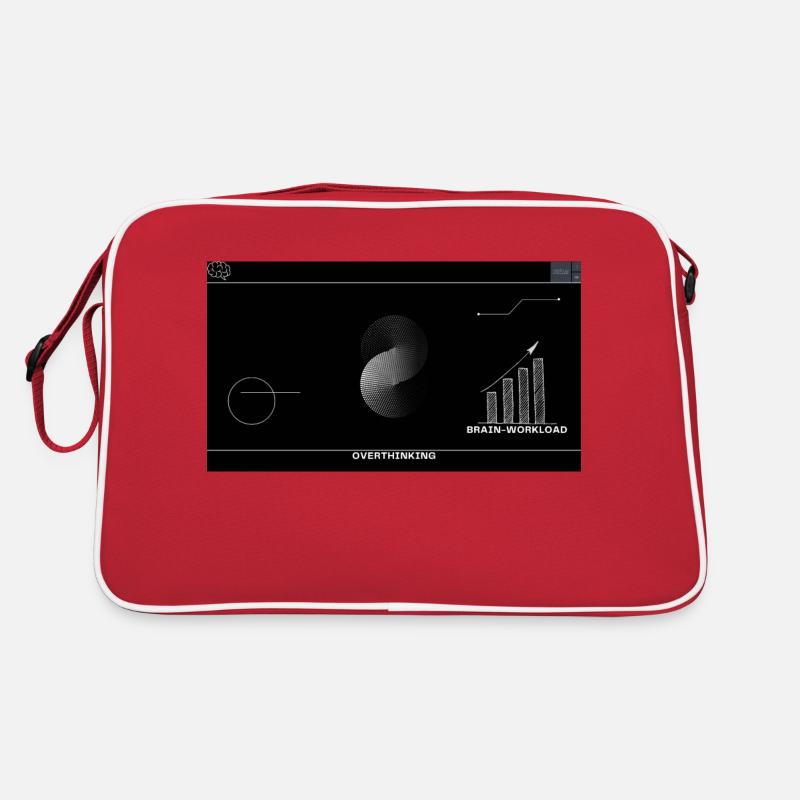Brain Usage Retro Tasche