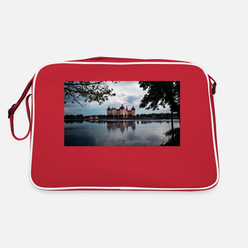Moritzburger Schloss Dresden Sachsen Retro Tasche