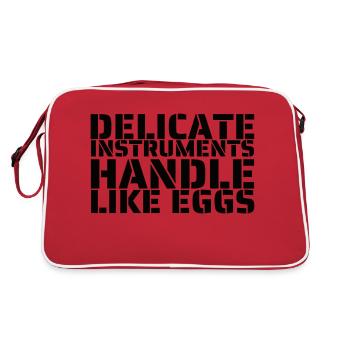 Handle like eggs - Retro Bag - red/white - Back