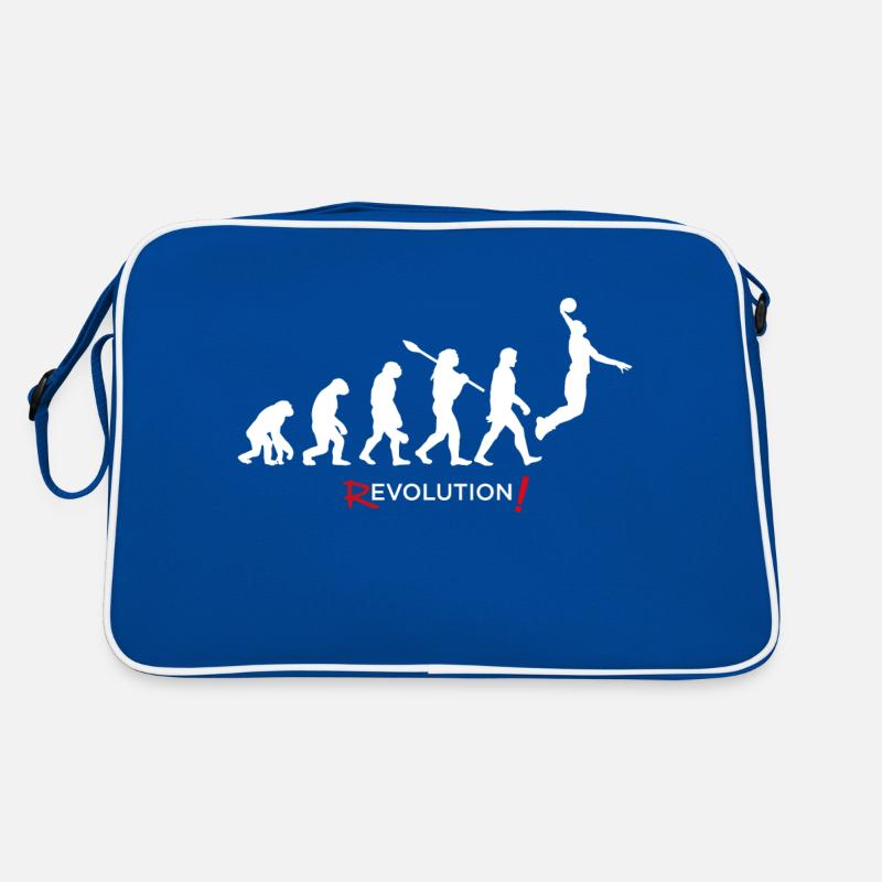 Revolution - Evolution Man with Fun Twist 2 Retro Tasche