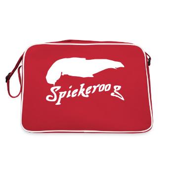 Spiekeroog Tattoo - Sac Retro - rouge/blanc - Dos