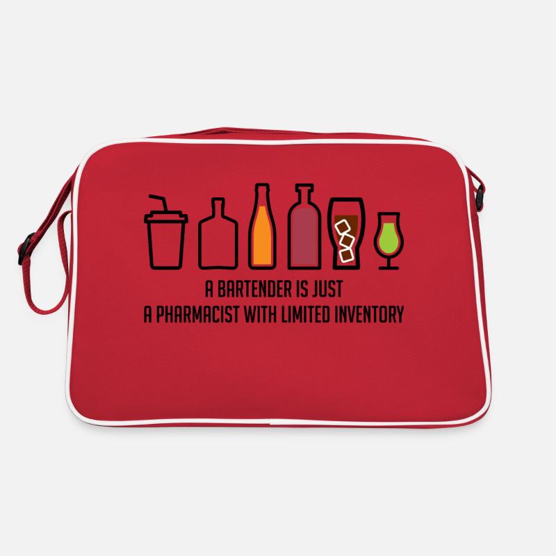 Pharmacy / Pharmacist: A Bartender Is Just A Retro Bag