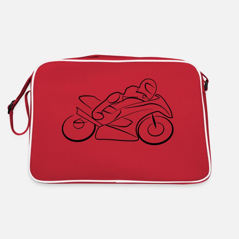 Motorrad Speed Retro Tasche