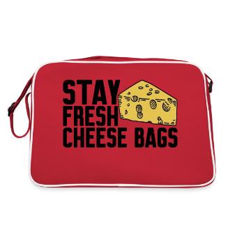 Sacs de fromage frais Stay 18 - Sac Retro - rouge/blanc - Dos