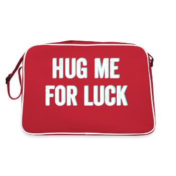 Embrasse-moi pour avoir de la chance - Sac Retro - rouge/blanc - Dos