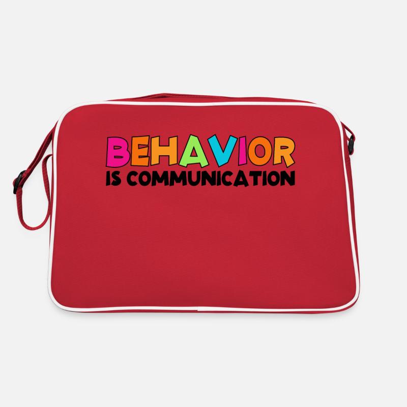 Behavior Is Communication 10 Retro Bag