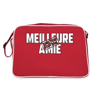 Meilleure amie - Sac Retro - rouge/blanc - Dos