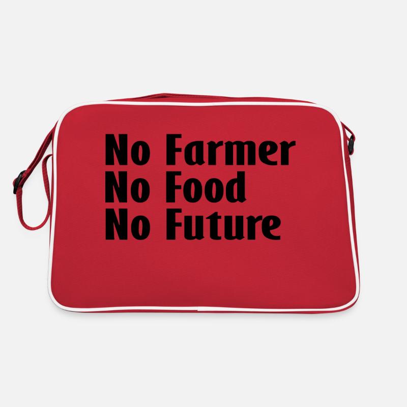 Die Bauern Proteste Retro Tasche