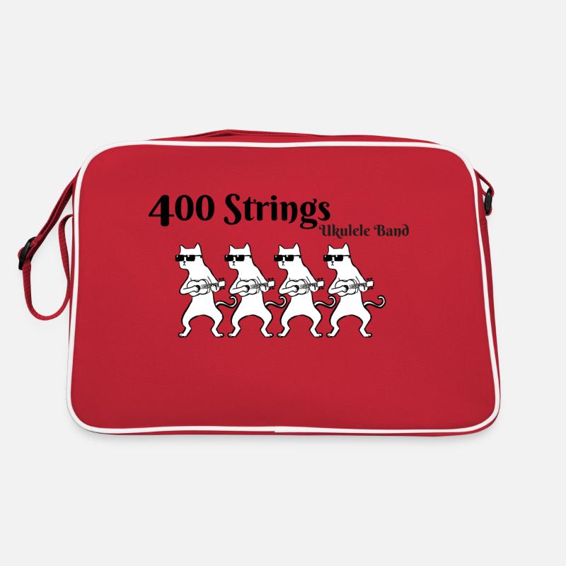 400strings format a4 a3 blanc Sac Retro