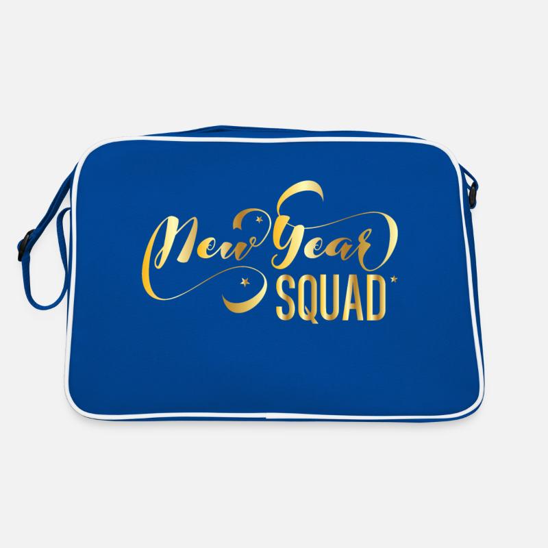New Year Squad – Cooles Silvester Design Retro Tasche