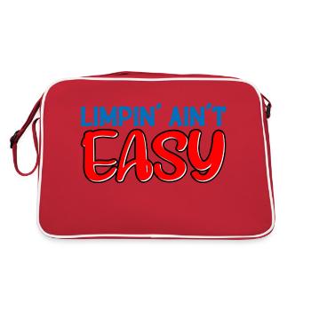 Limpin' Ain't Easy 22 - Retro Bag - red/white - Back