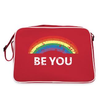 Soyez vous - Sac Retro - rouge/blanc - Dos