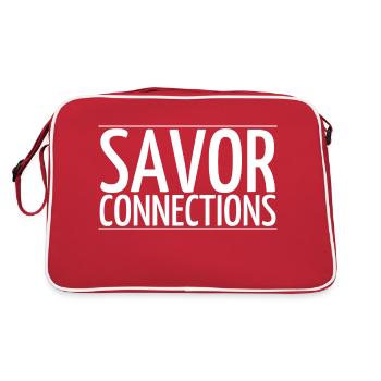 Taste Bud Pleasures Sensational Flavors - Retro Bag - red/white - Back