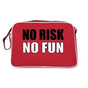 Pas de risque, pas de plaisir - Sac Retro - rouge/blanc - Dos