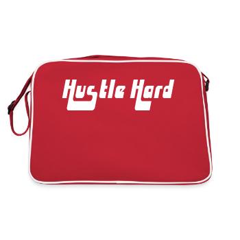 Bousculer dur - Sac Retro - rouge/blanc - Dos