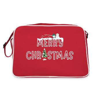 Joyeux Noël - Sac Retro - rouge/blanc - Dos