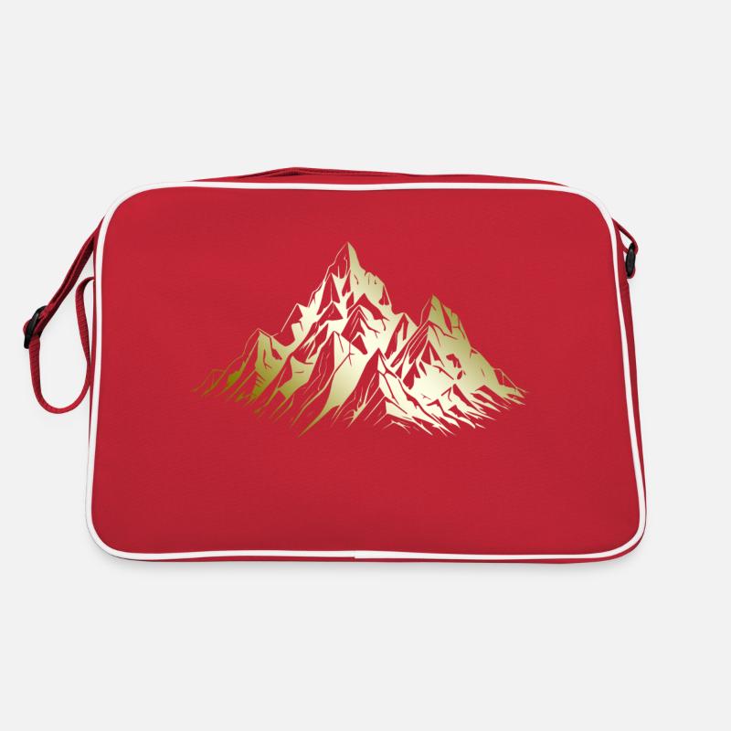 Mountains Alps Mountains Retro Bag