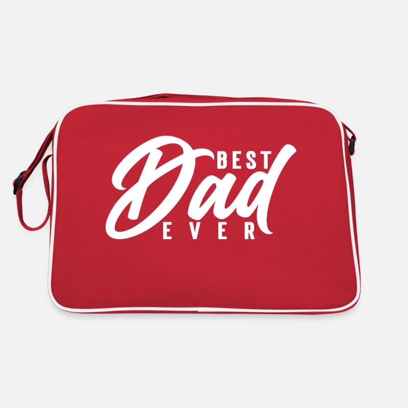 Best Dad ever Retro Tasche