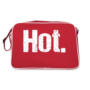 Chaud. - Sac Retro - rouge/blanc - Dos