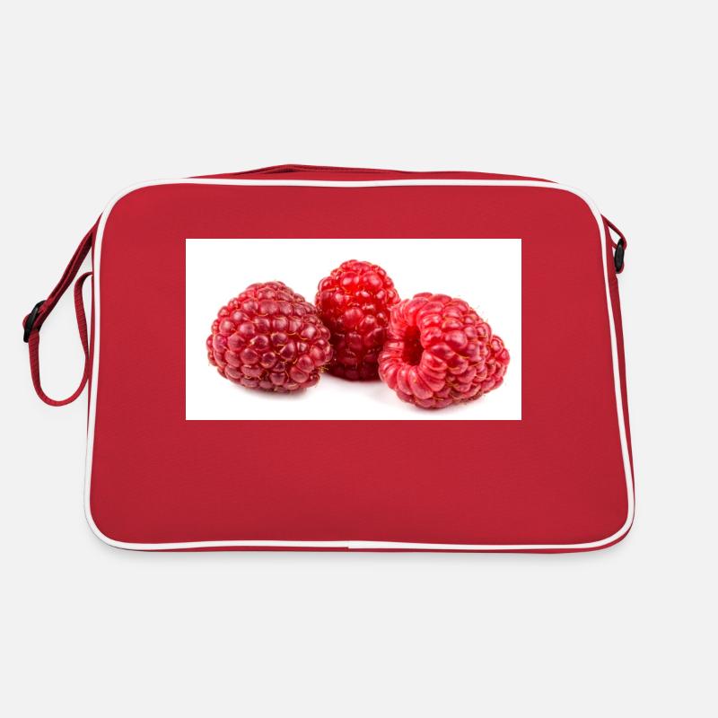 Raspberry. Raspberry - Retro Bag - red/white